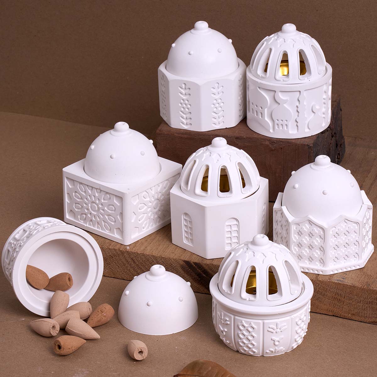Idli Steamer Mold - แม่พิมพ์ซิลิโคนทรงกลมสำหรับทำเทียนหอม แม่พิมพ์ยิปซัมสำหรับทำเครื่องประดับเผาน้ำหอม แม่พิมพ์เรซิ่นซีเมนต์สำหรับทำกล่องเก็บของ งานฝีมือตกแต่งบ้าน
