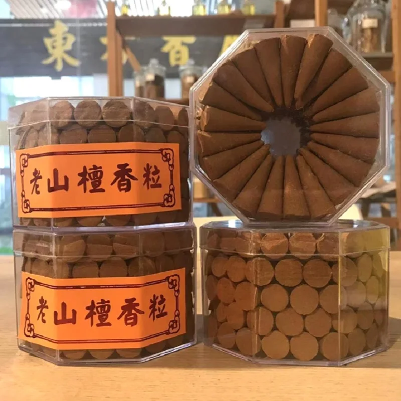 Smoker Box Wood Chip - 100 ชิ้นไม้จันทน์ธูปกรวยในร่มตกแต่งบ้าน Air Freshener Aroma Rich