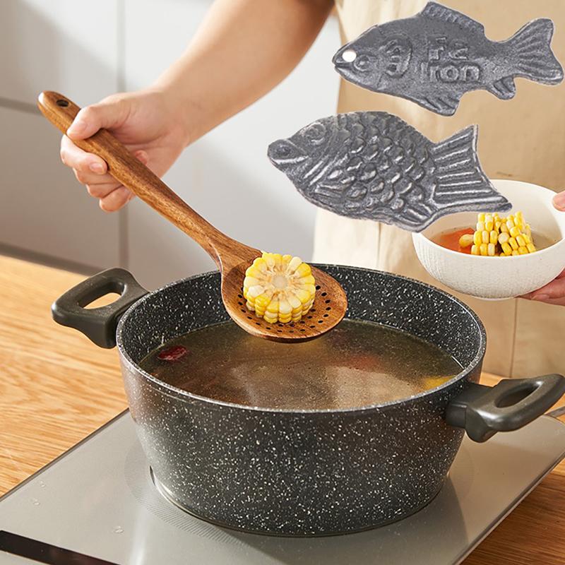 Dosa Pan Iron - ● 2 ชิ้น ไอรอนฟิช แหล่งธาตุเหล็กจากธรรมชาติ อุปกรณ์ทำอาหารในครัวแบบใช้ซ้ำได้