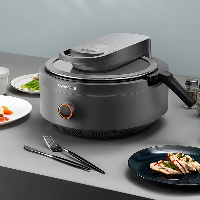Home Cooking Robot - หม้อหุงข้าวอัจฉริยะอเนกประสงค์ หมุนอัตโนมัติ ผัดข้าวได้ ทำอาหารได้หลากหลาย สำหรับใช้ในบ้าน