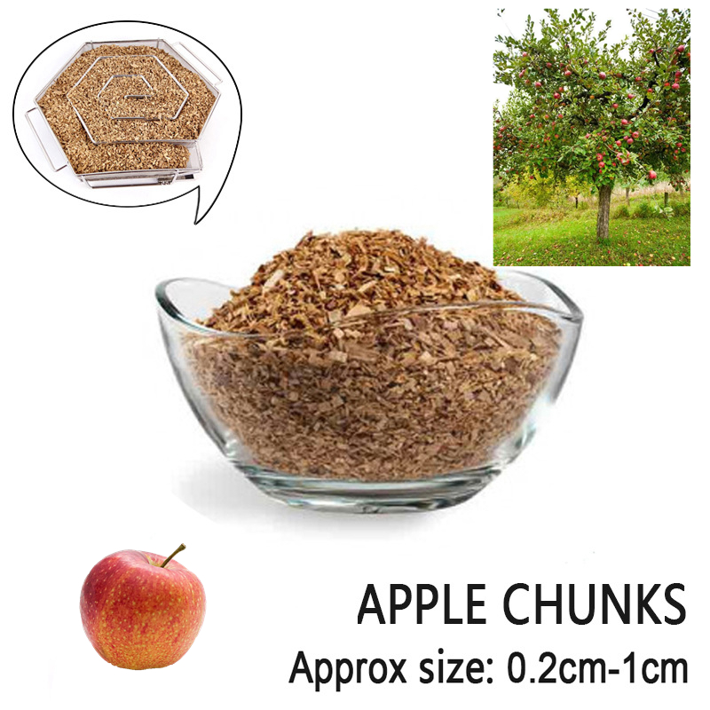 Smoker Box Wood Chip - 125กรัม/ถุง Apple Cherry Oak Pecan Wood