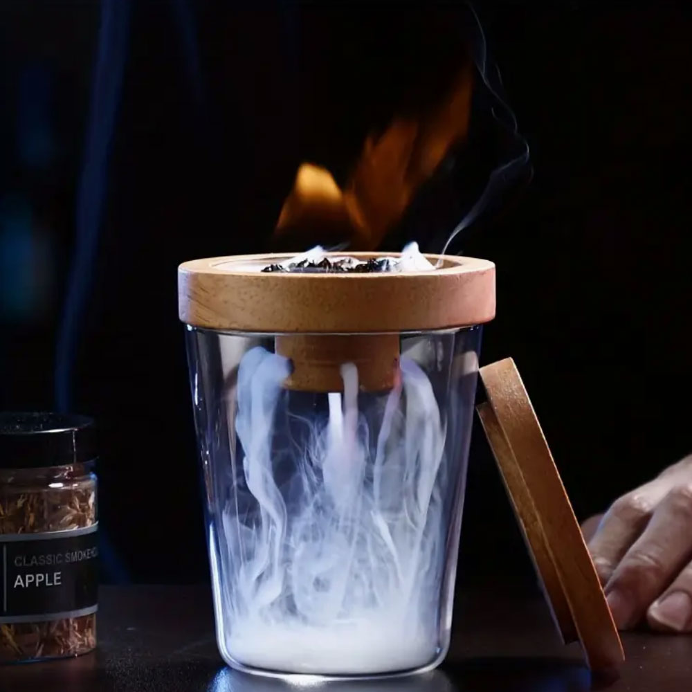 ชุดรมควันค็อกเทล บาร์ไม้ ฝาครอ - Smoker Box Wood Chip บทวิจารณ์และราคา