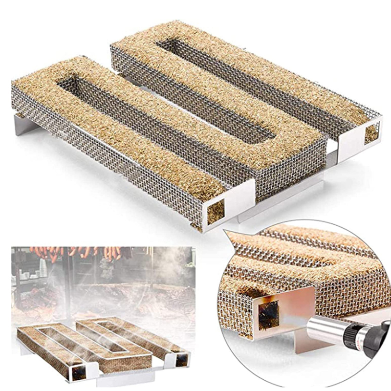 เครื่องกําเนิดควันเย็นอุปกรณ์บ - Smoker Box Wood Chip บทวิจารณ์และราคา