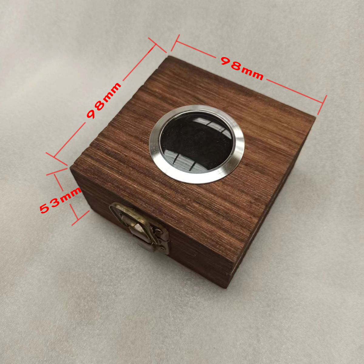 กล่องโชว์ไฟแช็กงานฝีมือทำจากไม - Smoker Box Wood Chip บทวิจารณ์และราคา