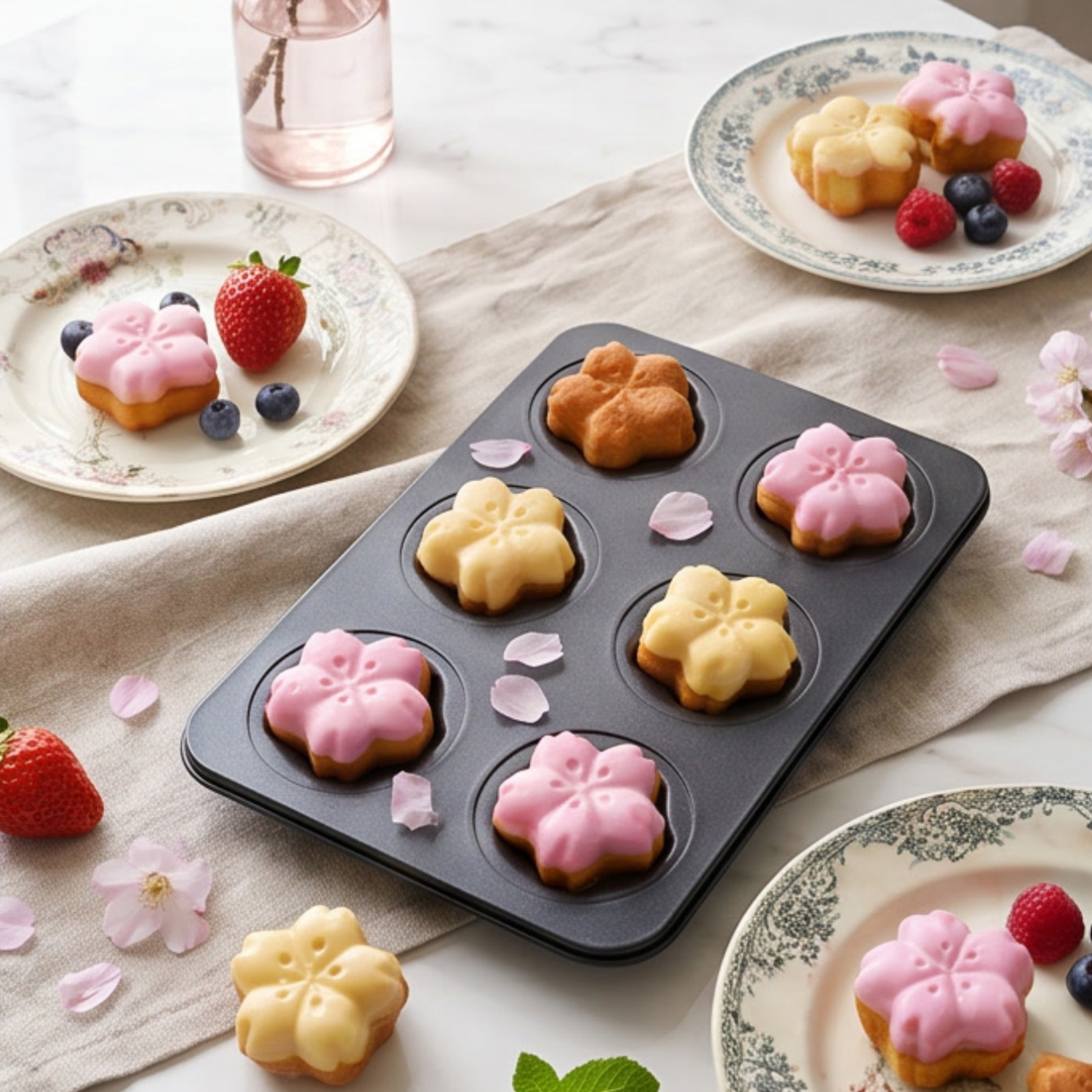 ฟลอตต้า ซากุระถาดอบขนม 6 ช่อง  - Home Cooking Utensils บทวิจารณ์และราคา