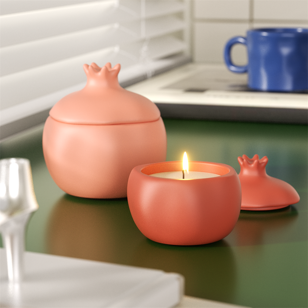 Nicole ทับทิมคอนกรีตเทียน Jar  - Idli Steamer Mold บทวิจารณ์และราคา