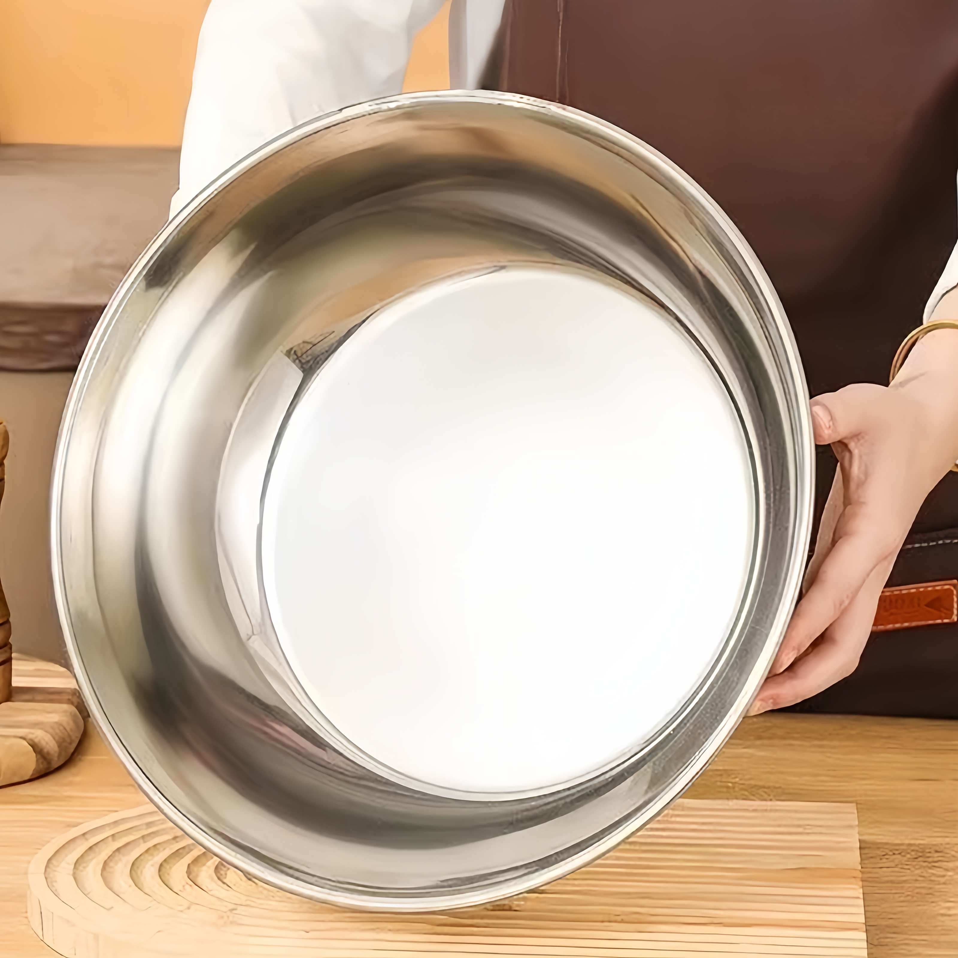 1 ชิ้น, ชามผสมสแตนเลสขนาด 32 ซ - Home Cooking Food บทวิจารณ์และราคา