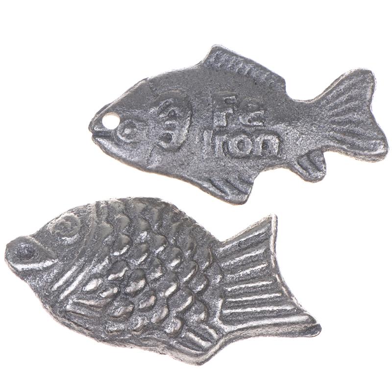 ● 2 ชิ้น ไอรอนฟิช แหล่งธาตุเหล - Dosa Pan Iron บทวิจารณ์และราคา