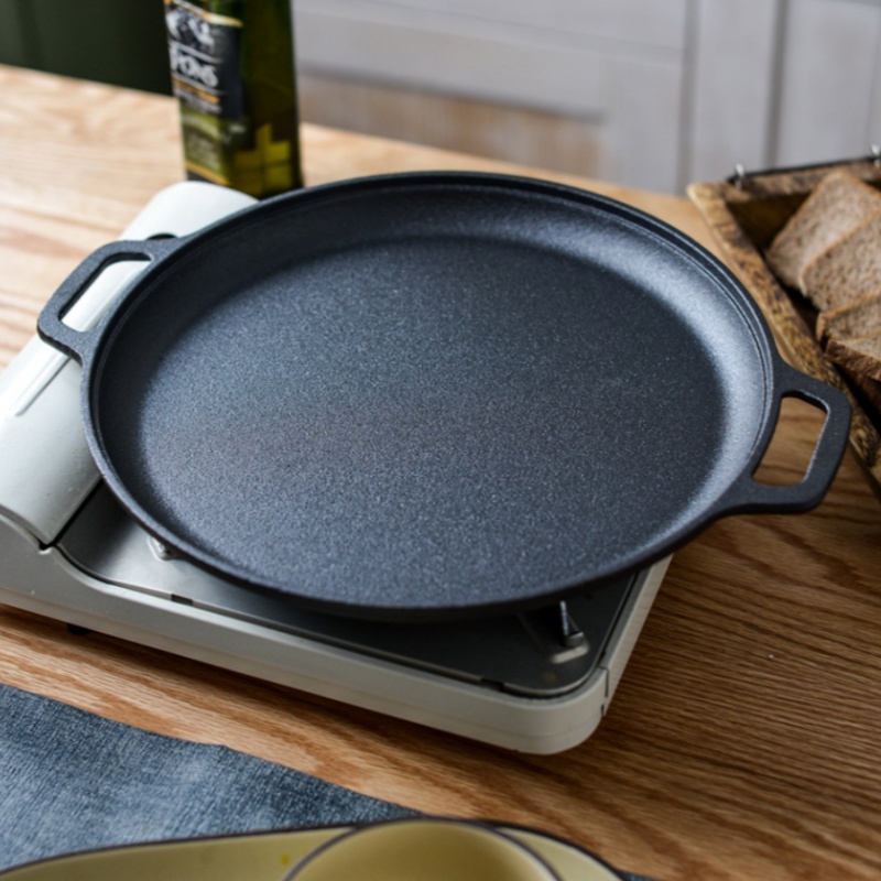 กระทะเหล็กหล่อแบบสองหูยี่ห้อ J - Dosa Pan Iron บทวิจารณ์และราคา