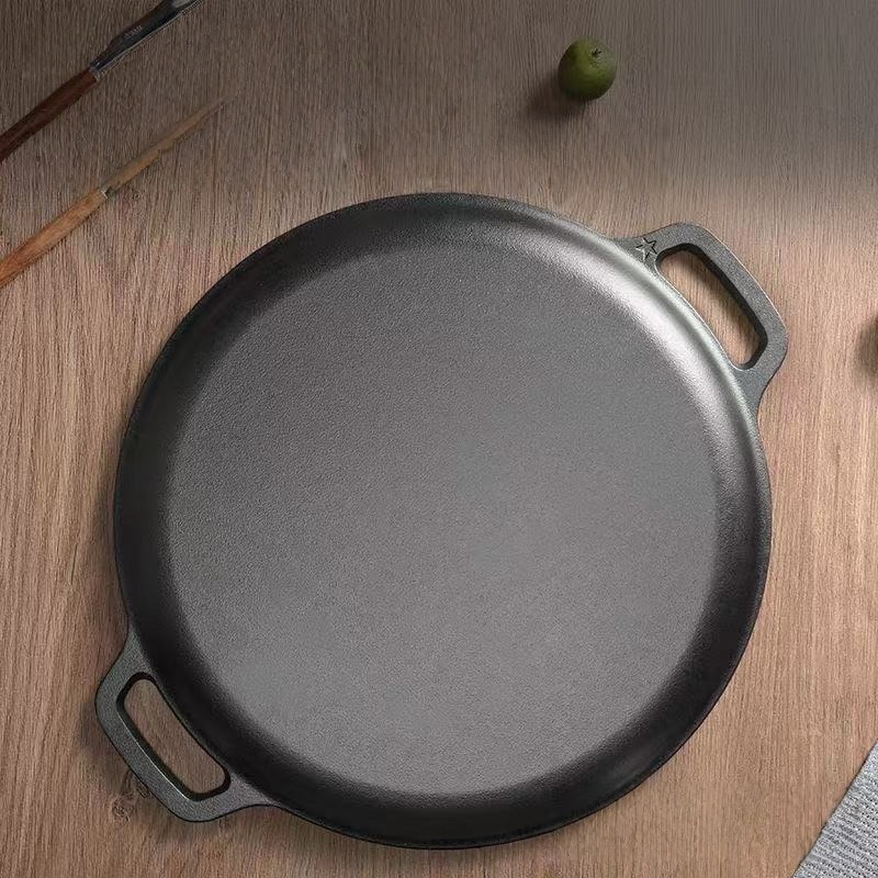 กระทะเหล็กหล่อแบบสองหูยี่ห้อ J - Dosa Pan Iron บทวิจารณ์และราคา