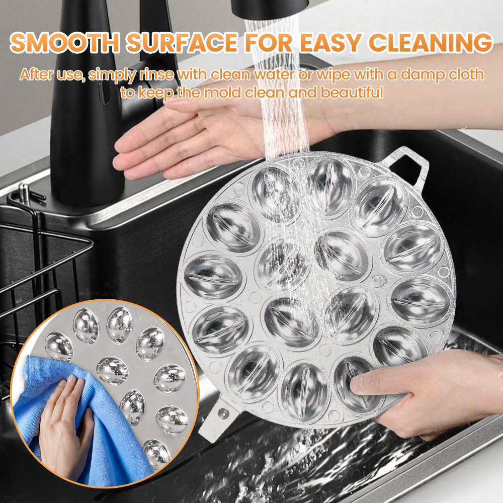 แม่พิมพ์คุกกี้วอลนัท แบบไม่ติด - Idli Steamer Mold บทวิจารณ์และราคา