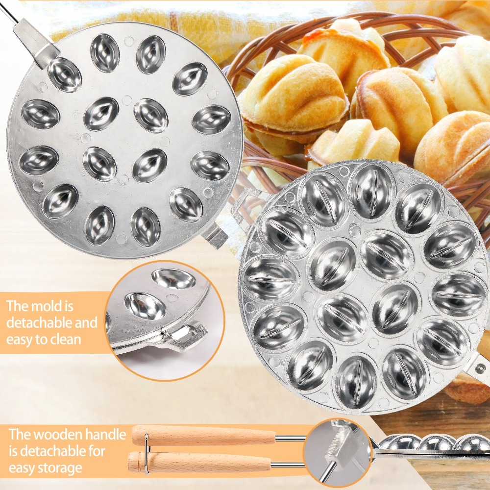 แม่พิมพ์คุกกี้วอลนัท แบบไม่ติด - Idli Steamer Mold บทวิจารณ์และราคา