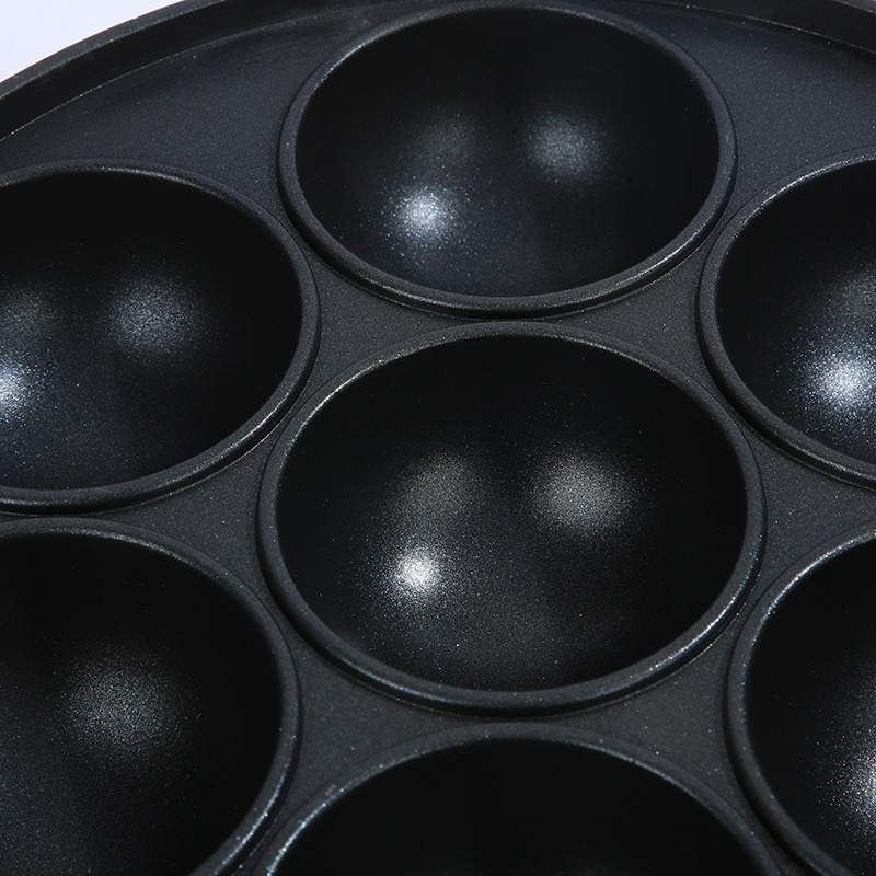 ถาดทำเค้กเหล็กหล่อ7หลุมกระทะทำ - Dosa Pan Iron บทวิจารณ์และราคา