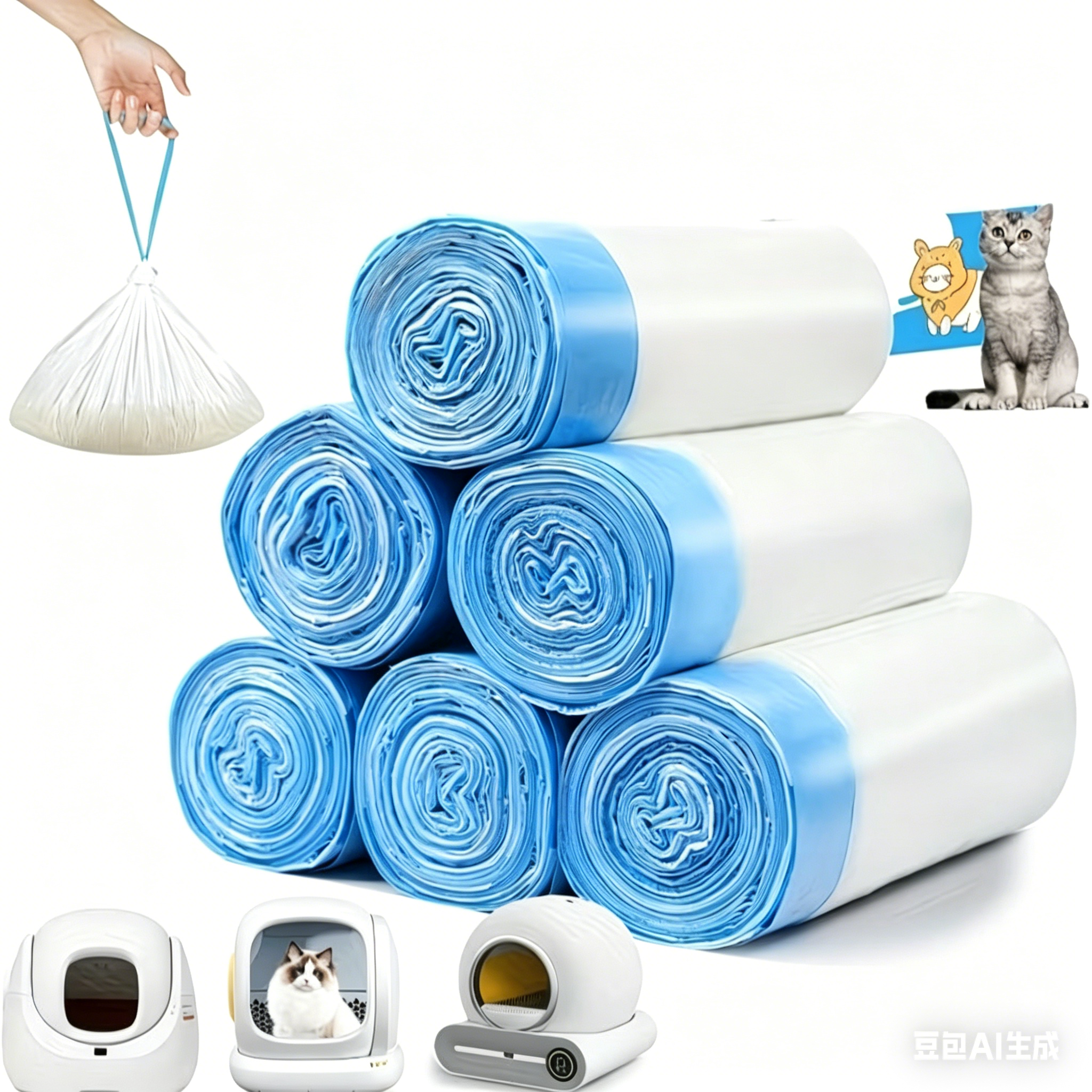 ชุดถุงขยะแบบพกพาแบบหนาสำหรับบ้ - Home Cooking Restaurant บทวิจารณ์และราคา