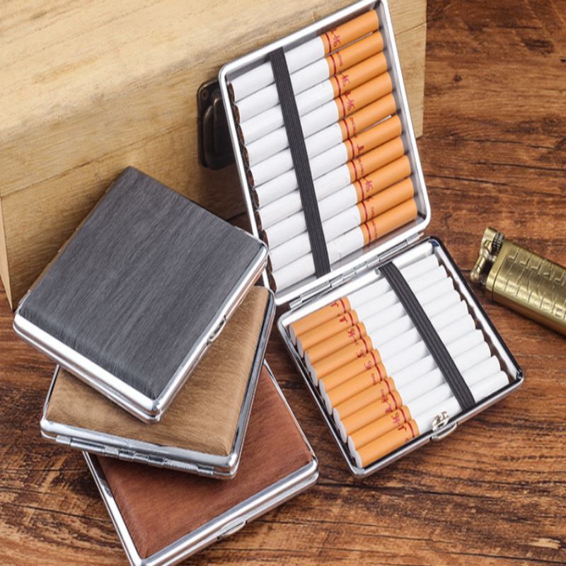 กล่องบุหรี่หนังพกพาสำหรับผู้ชา - Smoker Box Wood Chip บทวิจารณ์และราคา
