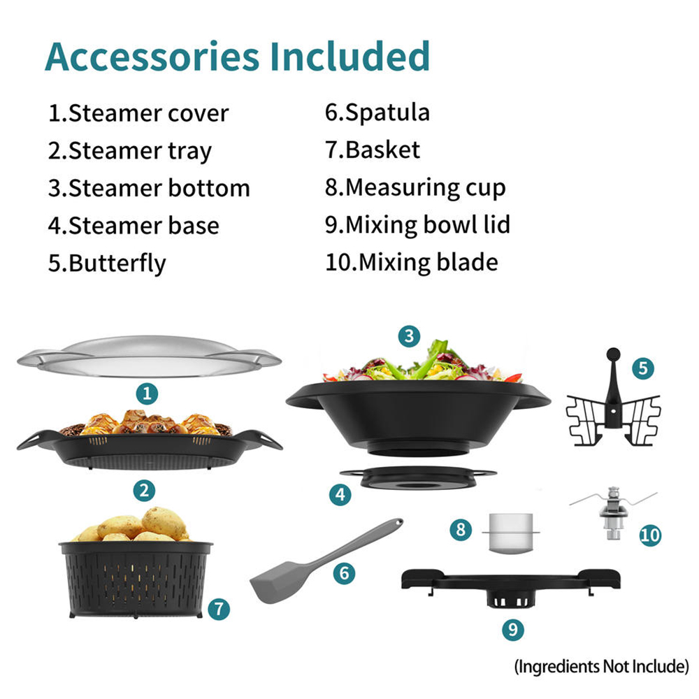 หุ่นยนต์ทำอาหารอเนกประสงค์อัจฉ - Home Cooking Robot บทวิจารณ์และราคา