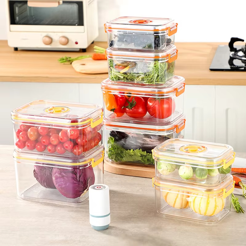สูญญากาศสดกล่องตู้เย็นกระป๋องป - Home Cooking Food บทวิจารณ์และราคา