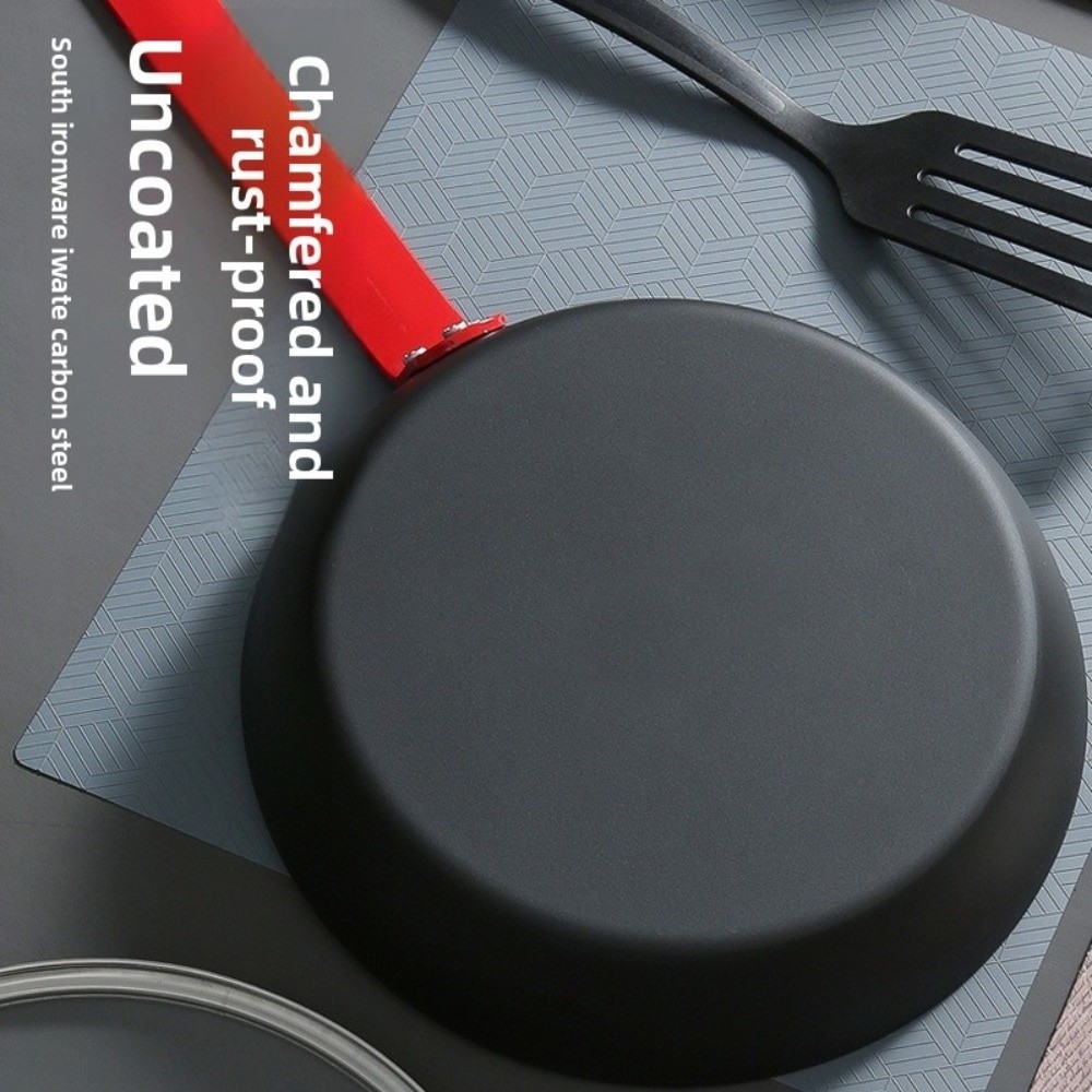 กระทะเหล็กหล่อคาร์บอนสตีลแบบไม - Dosa Pan Iron บทวิจารณ์และราคา