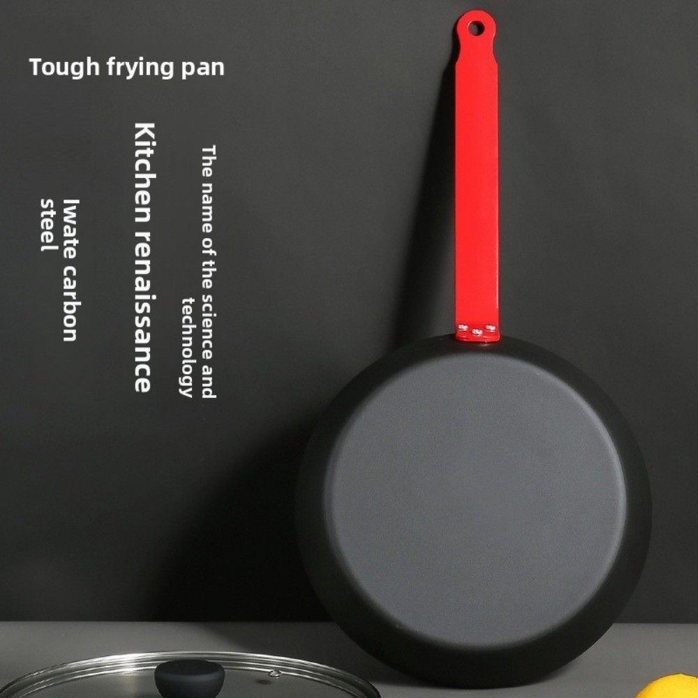 กระทะเหล็กหล่อคาร์บอนสตีลแบบไม - Dosa Pan Iron บทวิจารณ์และราคา