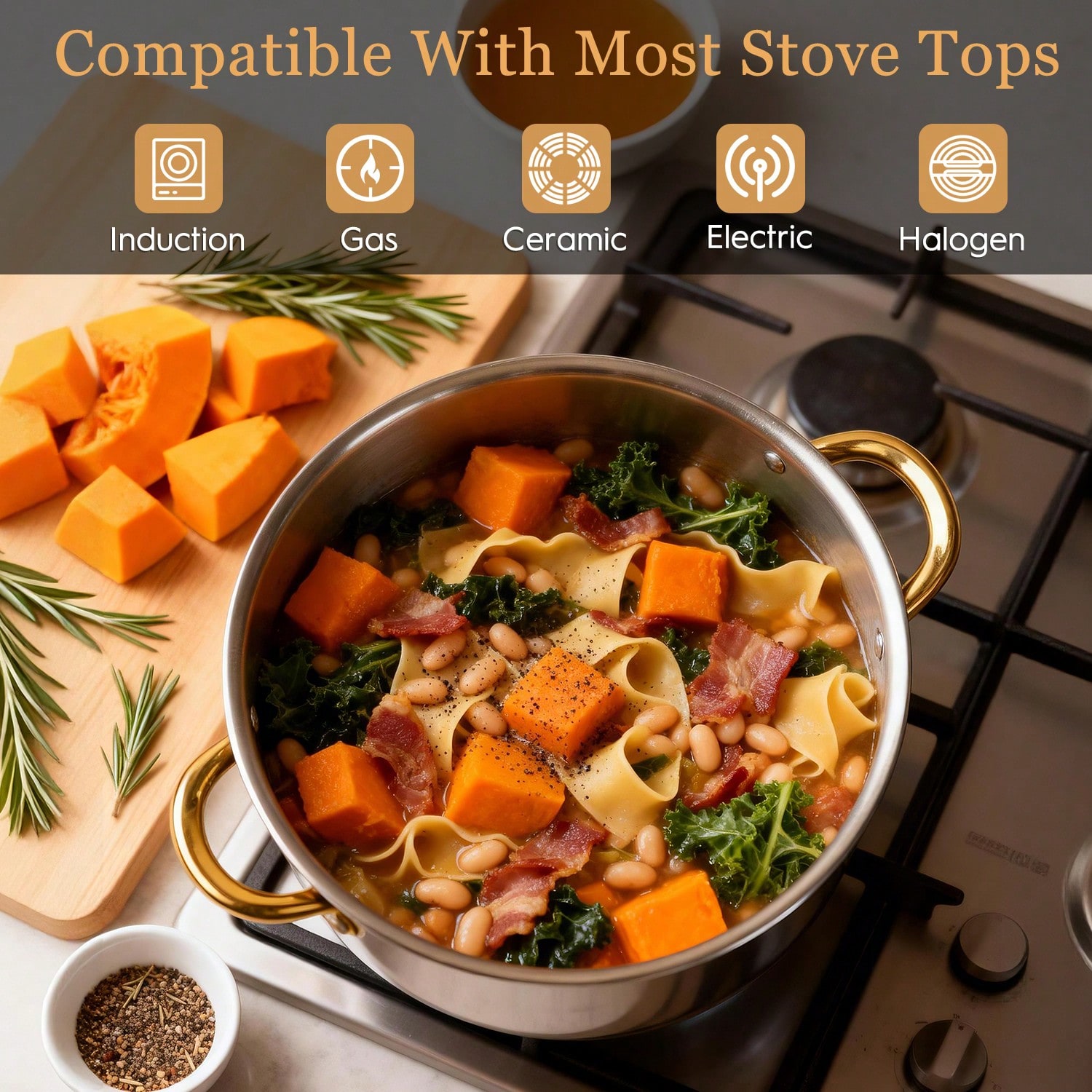 ชุดหม้อสแตนเลสสตีล ชุดเครื่องค - Home Cooking Restaurant บทวิจารณ์และราคา