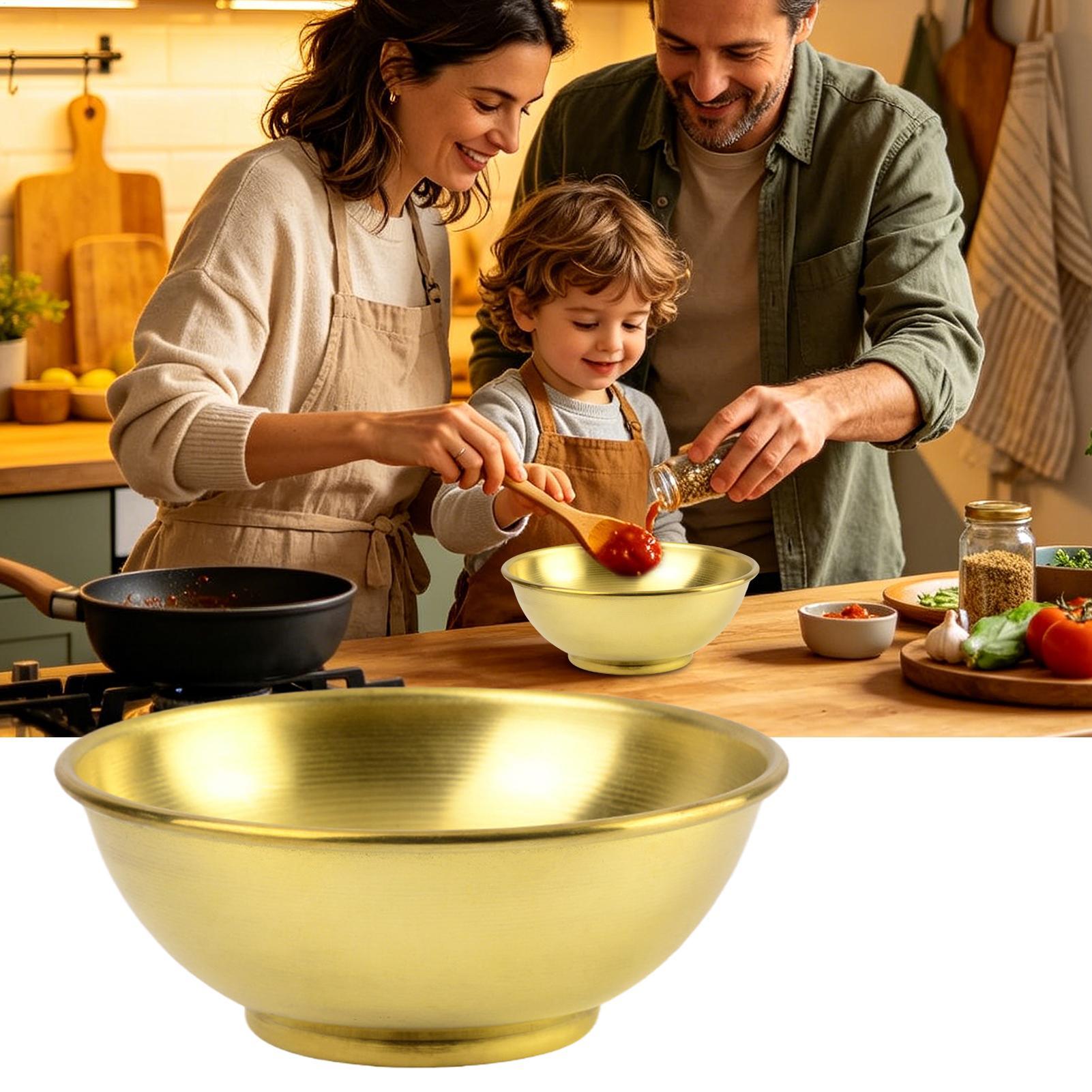 ชามทองแดงขนาดใหญ่ ภาชนะเก็บของ - Home Cooking Food บทวิจารณ์และราคา