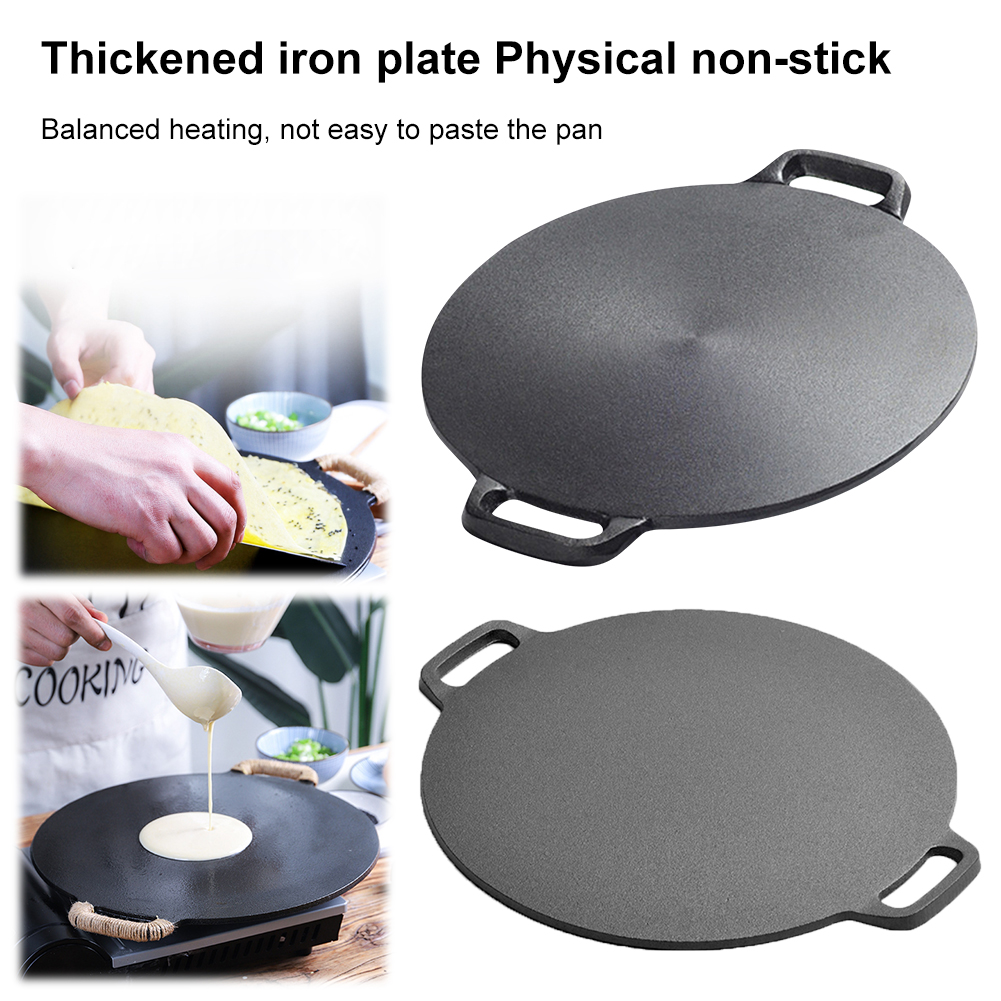 กระทะเหล็กหล่อเคลือบสำหรับย่าง - Dosa Pan Iron บทวิจารณ์และราคา