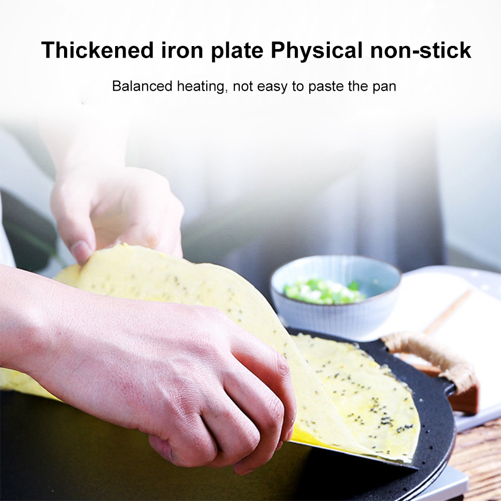 กระทะเหล็กหล่อเคลือบสำหรับย่าง - Dosa Pan Iron บทวิจารณ์และราคา