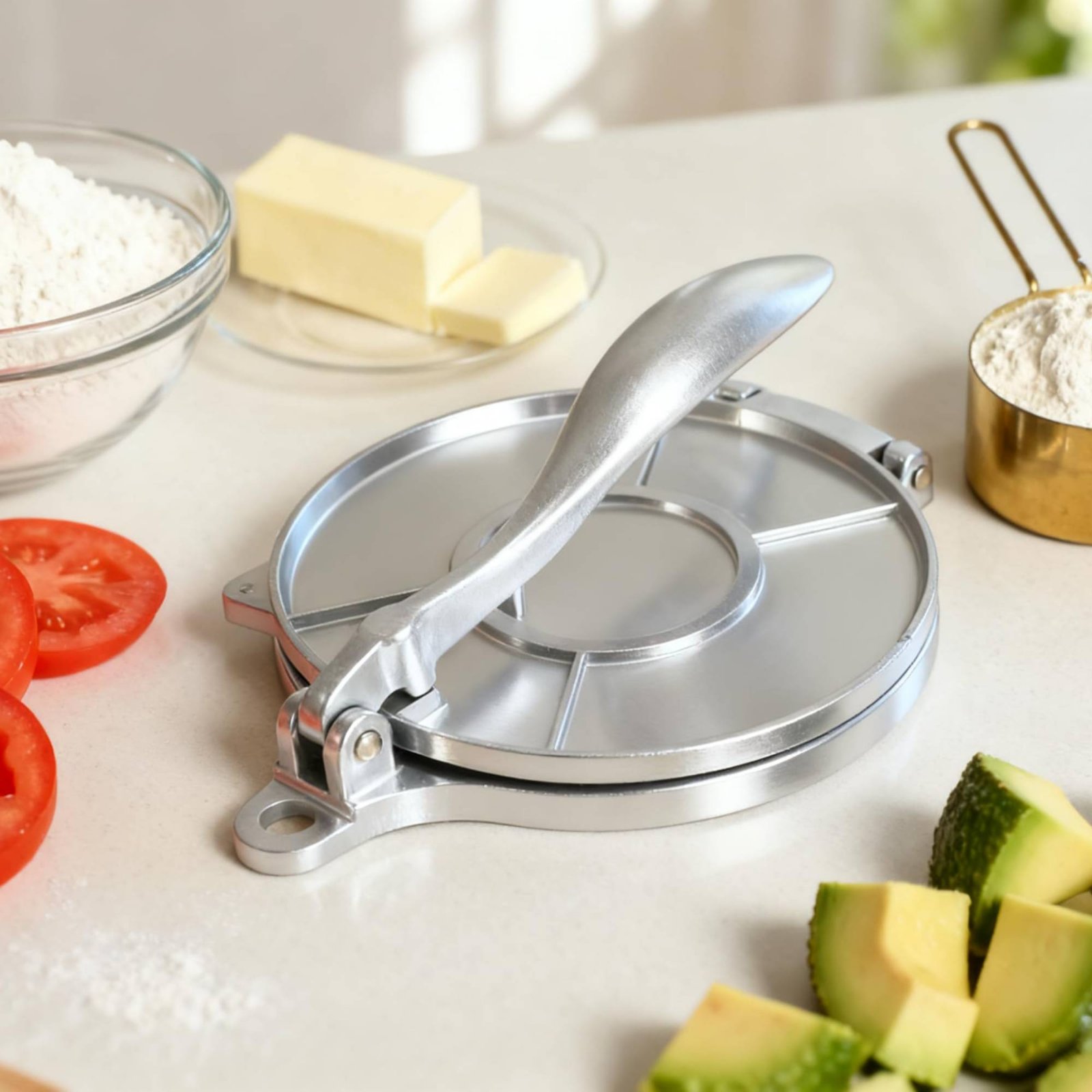 เครื่องกดแป้งตอร์ติญ่า อลูมิเน - Home Cooking Utensils บทวิจารณ์และราคา