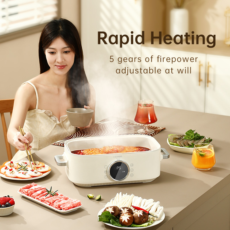 เครื่องนึ่งอาหารไฟฟ้า 3-in-1 ข - Home Cooking Restaurant บทวิจารณ์และราคา
