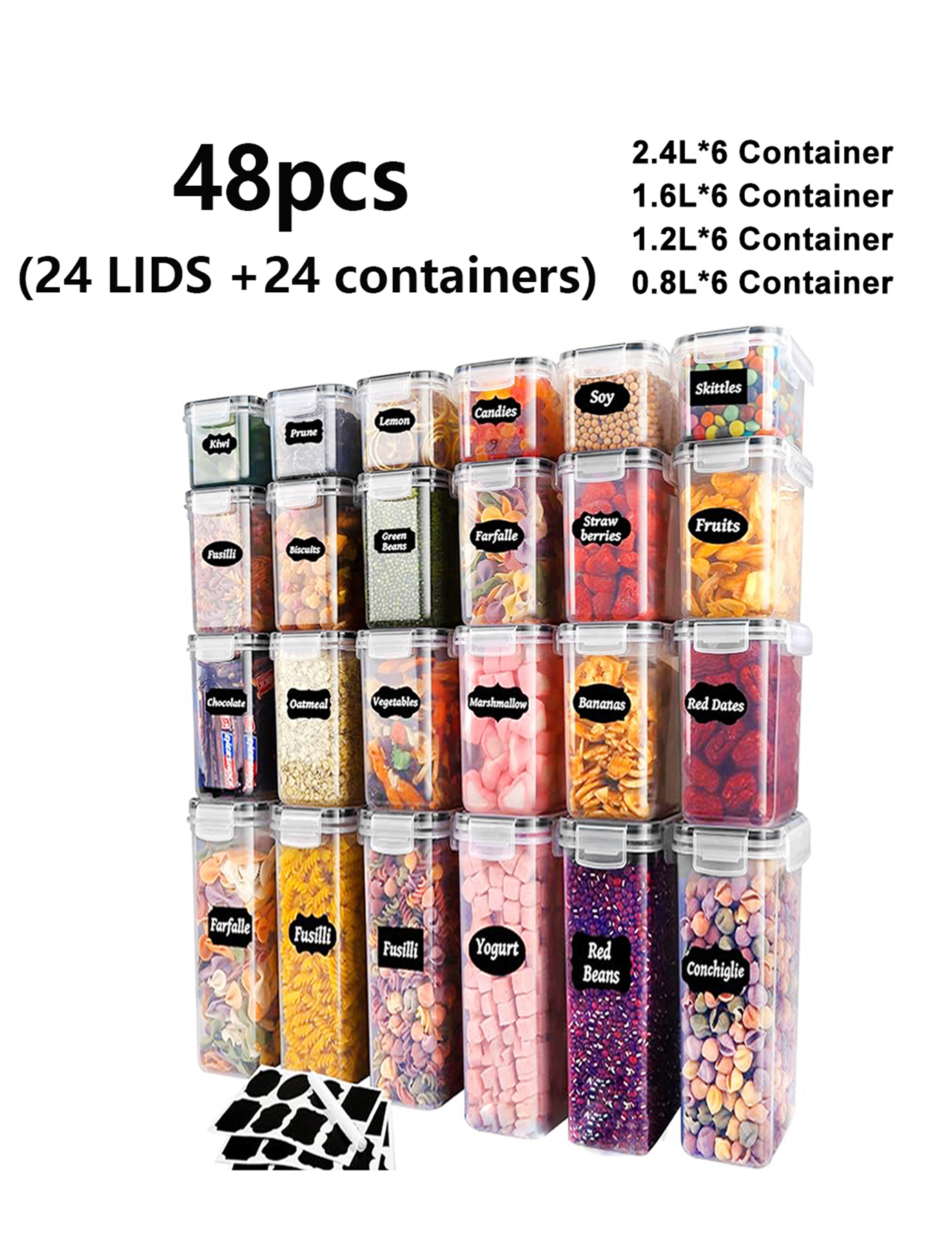 48 ชิ้น, ภาชนะเก็บอาหารแบบมีฝา - Home Cooking Food บทวิจารณ์และราคา