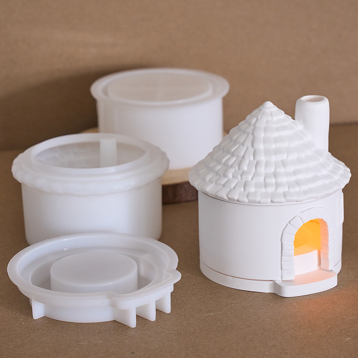 แม่พิมพ์ซิลิโคนสำหรับทำเตาเผาเ - Idli Steamer Mold บทวิจารณ์และราคา